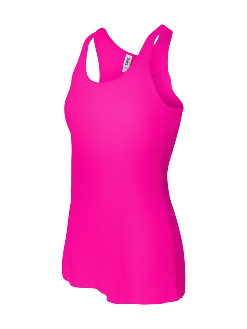 BELLA + CANVAS Women 's Flowy Racerback Tank - Walmart.com