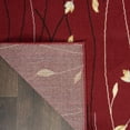thumbnail image 2 of Nourison Grafix Transitional Botanical Red 8'6" x 12' Area Rug, (9' x 12'), 2 of 8