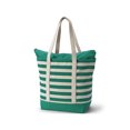 thumbnail image 3 of Lands' End Large Print 5 Pocket Zip Top Long Handle Canvas Tote Bag, 3 of 3