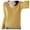 Yellow, variant on Long Sleeve Shirts for Women 2026 Fall Winter V Neck Ribbed Plain Knitted Sweater Blouse Undershirt