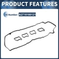 thumbnail image 5 of Unique Bargains Valve Cover Gasket No.A2710160121 for Mercedes-Benz C180 1.8L l4 GAS DOHC, 5 of 6