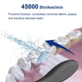 thumbnail image 4 of Cepillo de dientes eléctrico sónico recargable por USB, cepillos eléctricos para dientes, limpieza de alta frecuencia, limpiador blanqueador de dientes, 4 of 5