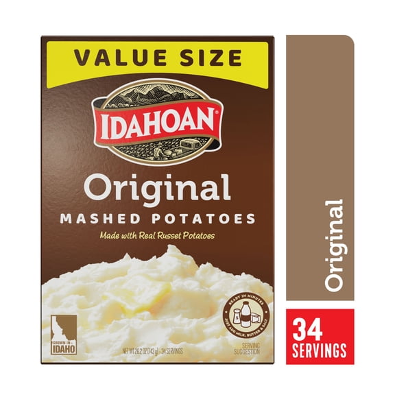 Idahoan Original Mashed Potatoes, 26.2 oz Box