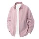 thumbnail image 1 of pstuiky camisas de manga larga para hombre, Camisa informal de manga larga con solapa y botones a rayas para hombre. camisetas de hombre m, 1 of 4