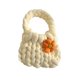 thumbnail image 4 of Bolso de crochet para mujer, con asa superior, elegante y suave, para fiesta de trabajo. blanco, 4 of 9