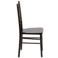thumbnail image 3 of 2 Pack HERCULES Series Walnut Wood Chiavari Chair, 3 of 9