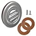thumbnail image 3 of CRL Satin Anodized Finish Aluminum No-Draft Speak-Thru, 3 of 4