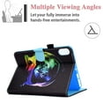 thumbnail image 5 of iPad Mini Case for Mini 6th Generation 2021(8.3 inch), Allytech Smart Cover with Auto Sleep Wake Protective Shell Multi-Angle Viewing Stand Case for iPad Mini 6(Model:A2567/A2568/A2569), Space Cat, 5 of 7