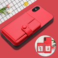 thumbnail image 3 of FOXDOCK Case for iPhone XS RFID-Blocking Card Holder - Stylish Button Closure Design, 3 of 4