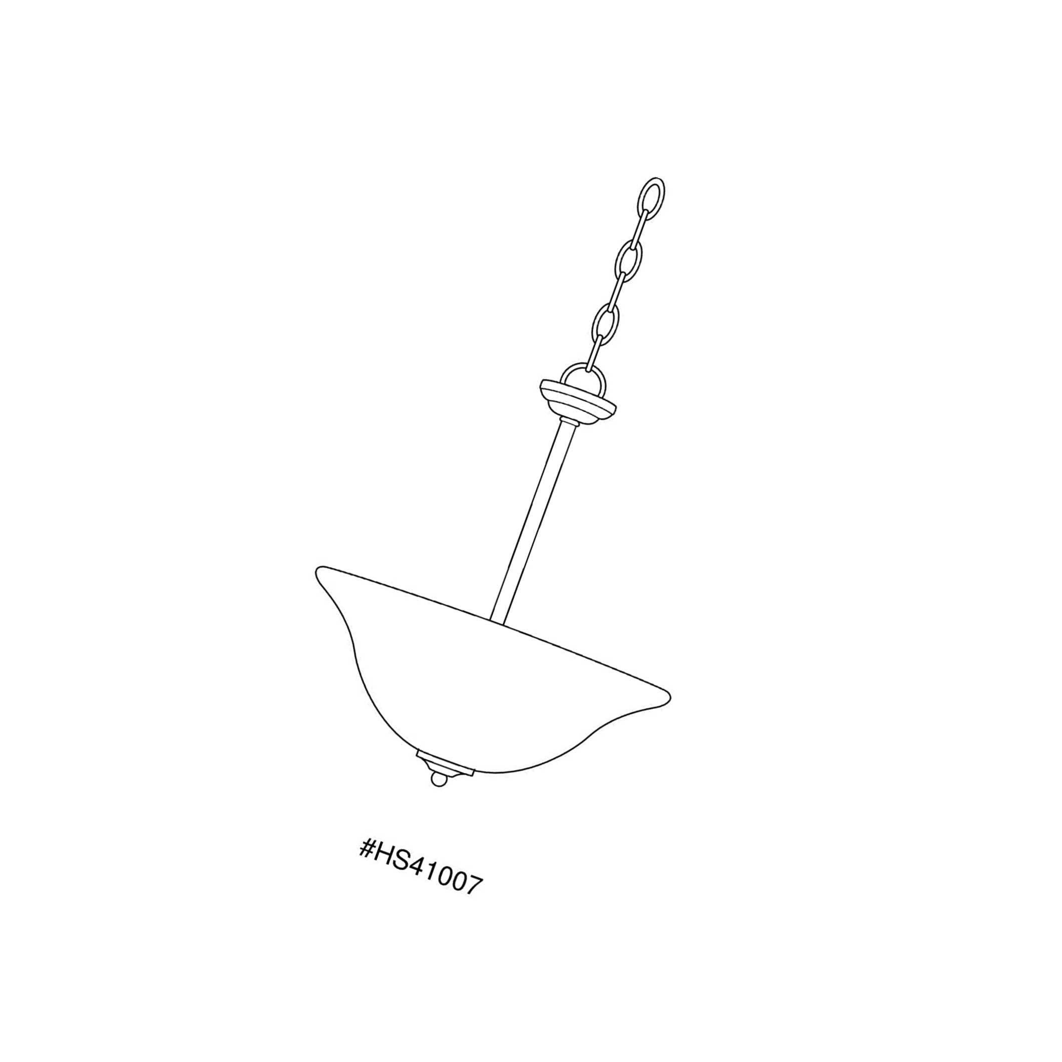 Bronze HomeStyle HS47006-125 HS47006-125 Small Chain Hung Foyer Bronze HomeStyle HS47006-125 HS47006-125 Small Chain Hung Foyer