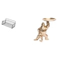 thumbnail image 1 of Bandeja de escultura, adorno de resina, obra de arte para sala de estar, porche, estantería, escritorio, colecciones, estatua, servicio, 1 of 8