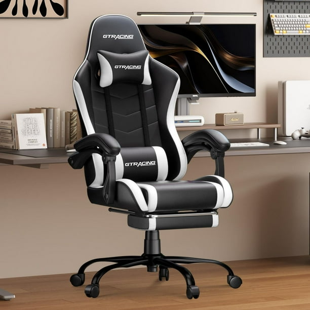 GTRACING GTWD200 Ergonomic Gaming Chair with Adjustable Pillows and
