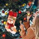 thumbnail image 2 of Gibobby Calcetines navideños Calcetines grandes Chimenea clásica Calcetines colgantes de nieve Muñeco de Papá Noel Calcetines decorativos (B), 2 of 4