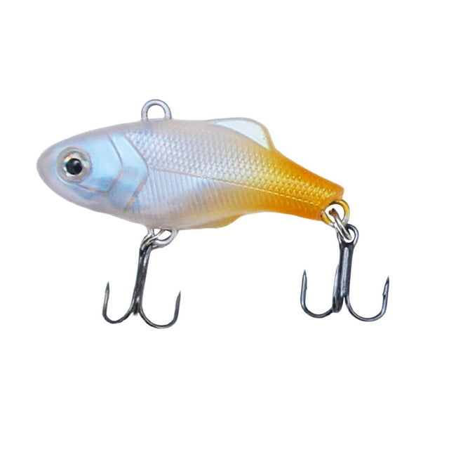 Lipless Crankbait – Design Unique de Dos Plat pour Vibration Améliorée et Son Bruit