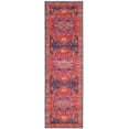 thumbnail image 2 of SAFAVIEH Evoke Westley Bordered Runner Rug, Fuchsia/Orange, 2'2" x 7', 2 of 6