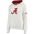 thumbnail image 2 of Women's White Alabama Crimson Tide Big Logo Pullover Sweatshirt, 2 of 5