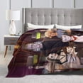 thumbnail image 4 of The Munsters Throw Blanket, All Season Decorative Soft Cozy Fleece Blankets, Room Decor For Bed Chair Car Sofa Couch Bedroom, 4 of 9
