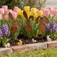 thumbnail image 4 of Garden Flower Pot Outdoor Courtyard Inserts Wrought Iron Silhouettes Decorative Easter Party Supplies, 4 of 6
