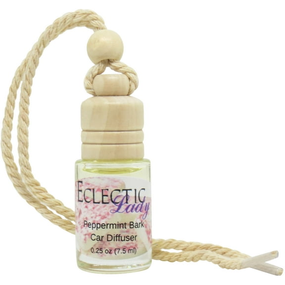 Peppermint Bark Scented Car Diffuser by Eclectic Lady, 7.5 ml, Air Freshener, Premium Fragrance
