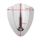 thumbnail image 5 of Cubierta de ventilación de concha Soledad Acero inoxidable 100x86 mm, 5 of 8