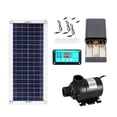 thumbnail image 1 of 50W Solar Water Pump Brushless Solar Panel Fish Water Pool Kit 12V Garden Decoration Pool Powered Fountain Pond Pum Aquarium ,Multi-Install Methods, 1 of 7