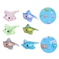 thumbnail image 2 of SDFGTstore 30Pieces Small Stingrays Sculptures Miniature Sea Animal Resins Figurines Decors, 2 of 19