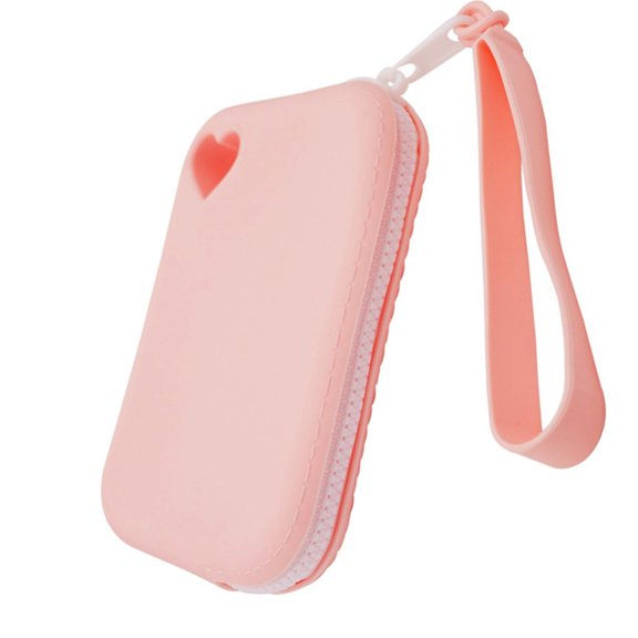 FENOHREFE Practical and Lightweight Silicone Bag forCosmetic Stationery and Electronic Devices