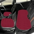 thumbnail image 5 of Kieccall 3 Pcs Car Seat Cover Full Set Car Front Seat Covers And Rear Benches Cover Originals Winter Plush And Warm For Automotive Suv Truck And Van Full Size Winter Set, 5 of 8