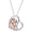 A-Rose-Horse Necklace, variant on YAFEINI 925 Sterling Silver Horse Pendant Necklace for Women - Equestrian Horse Jewelry Gifts for Horse Lovers