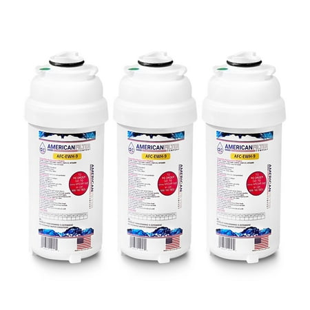 

HTVZ8BLSS-WF HTVZ8PV NF HTVZ8PV WF HTVZ8PV-NF HTVZ8PV-WF Compatible Water Filters Made by American Filter Company™- AFC-EWH-9 Made in U.S.A (3 Pack)