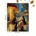 thumbnail image 3 of Romantic Parisian Couple Canvas Wall Art， Perfect for Living Room， Bedroom， Dining Room， Kitchen， and Office Decor., 3 of 8