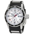 thumbnail image 3 of Invicta Men's 1749 Aviator Flight Polyurethane Rubber Strap Silver Dial Watch, 3 of 4