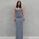 thumbnail image 1 of Vestido largo de satén sin mangas con espalda descubierta para mujer, traje elegante y Sexy para fiesta de cumpleaños y Club, Y2K, verano 2023, 1 of 5