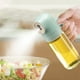 thumbnail image 1 of Botella de vidrio con pulverizador de aceite para cocinar | Atomizador a prueba de fugas de grado alimenticio para hornear, freír y asar, 1 of 6