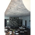 thumbnail image 5 of Drop-In, Glue-Up 2'x2' Faux Tin PVC Ceiling Tile , Ashy Snow, 5 of 5
