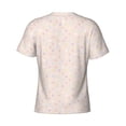 thumbnail image 6 of Vsdgher Colorful Dots Print Men's Dry Fit Mesh Athletic Shirts Moisture Wicking Tennis T-Shirt Tops, 6 of 9