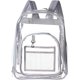 thumbnail image 1 of LHSHID Clear Backpack for Women Waterproof Heavy Duty Transparent Backpacks Men PVC Beach Bag Fashion Bookbags, 1 of 7