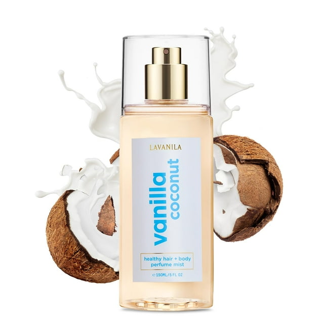 Perfume Mist LAVANILA, vainilla y coco, cabello y cuerpo saludables, 150 ml