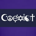 thumbnail image 3 of CafePress - Coexist T Shirt - Dark T-Shirt Kids XS-XL, 3 of 4