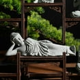 thumbnail image 6 of Reclining Buddhas Statue for Meditations Decors,Buddhas Figurine Spiritual Decors Table Centrepieces Buddhas Statue, 6 of 9