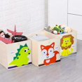 thumbnail image 4 of Foldable storage box for children, storage box for animal toys, storage box for children with large capacity, 4 of 5