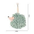 thumbnail image 3 of Vikakiooze Bathroom Chenille Hanging Hand Towel Balls- Super Absorbent Microfiber Soft Towel Drying Hand Balls With Hanging Loop For Home Bathroom Kitchen, 3 of 7