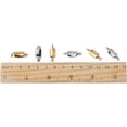 thumbnail image 5 of 10 set 304 Stainless Steel box Clasps Mixed color 20x8x7mm Hole: 2.5mm Pin: 1.2mm 304 Stainless Steel, 5 of 7