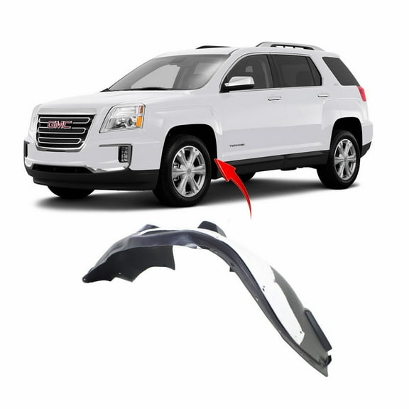 DCP Front Left Driver Side Fender Liner For 2014-2017 GMC Terrain GM1248244