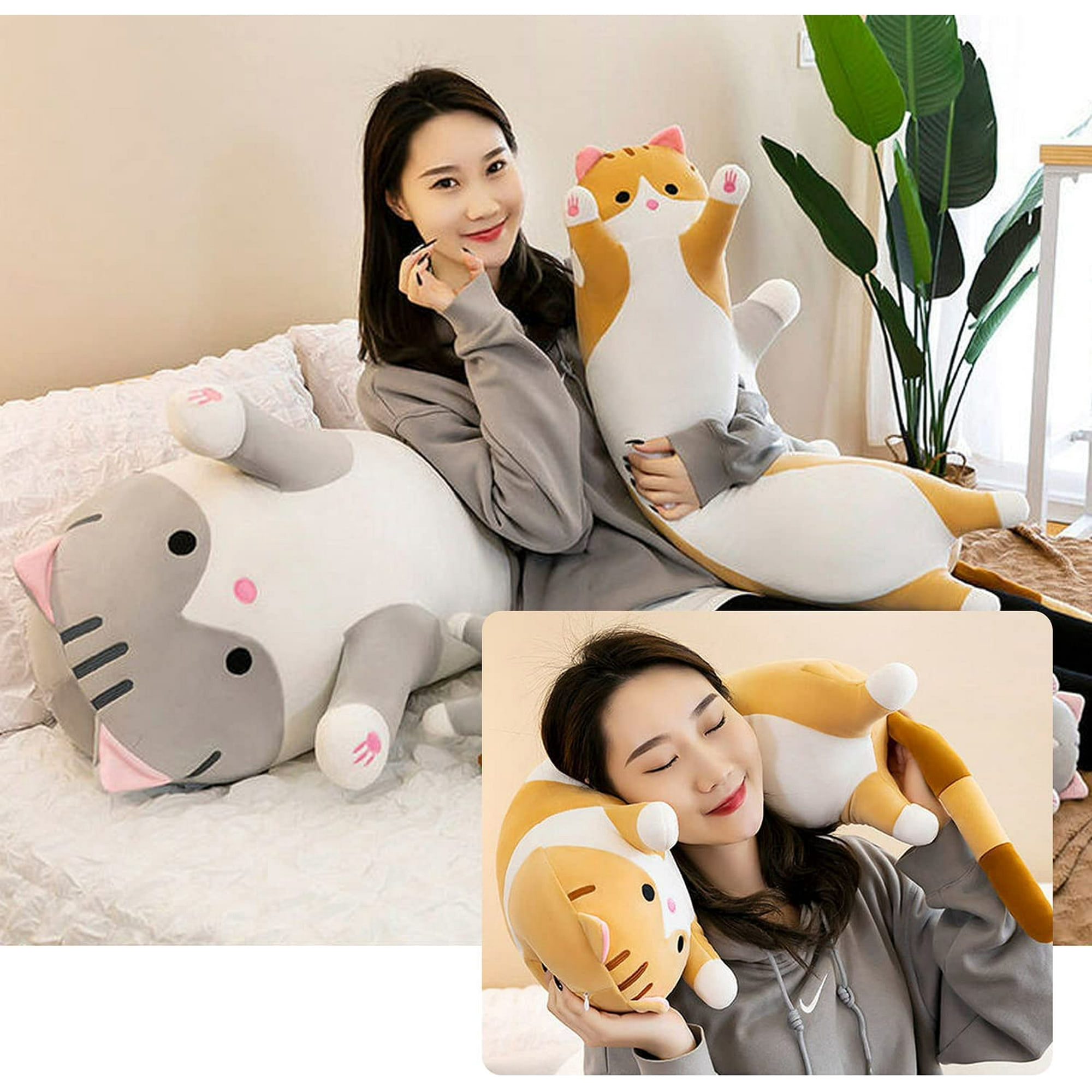 Giant cat pillow hotsell