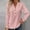Pink, variant on TYGHBN Womens Large Loose Solid V Neck Casual Loose V Neck Top T Shirt Womens Athletic Tee Shirts Layering Long Sleeve Shirt Women Women Summer Women S T Shirts Dark Shirt for Women Stripped Short