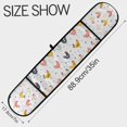 thumbnail image 3 of Dailycode Double Sided Oven Mitt with Loop Heat Resistant Kitchen Long Potholders 7" x 35" Cute Chicken and Dots, 3 of 6