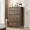 Walnut, variant on 5 Drawer Dresser for Bedroom, 48" Tall Wooden Closet Dresser with Smooth Drawer, Large Tall Dressers & Chests of Drawers for Bedroom Living Room, Walnut Dresser