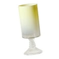 thumbnail image 3 of CarpNettore Glass Vase Desktop Ornament Decorative Photo Prop French Sculpture Statue Flower Yellow, 3 of 9