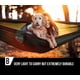 thumbnail image 4 of Hamaca de camping con forma de oso, doble paracaídas, azul celeste/rosa/blanco, 4 of 7